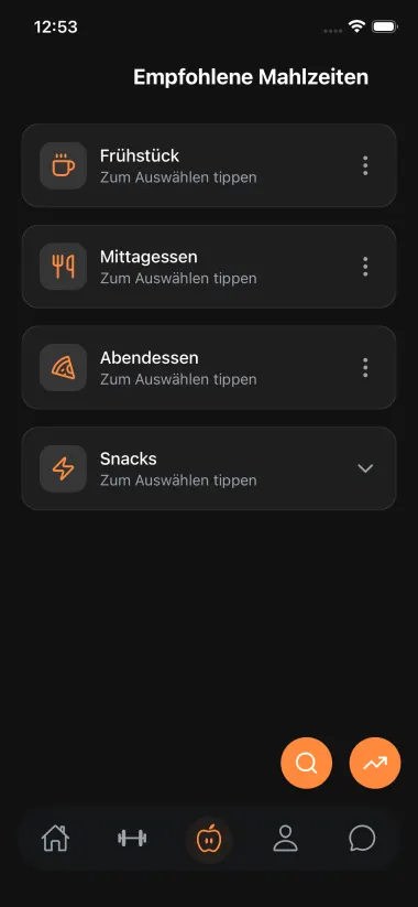 Nutrition Plans — mobile