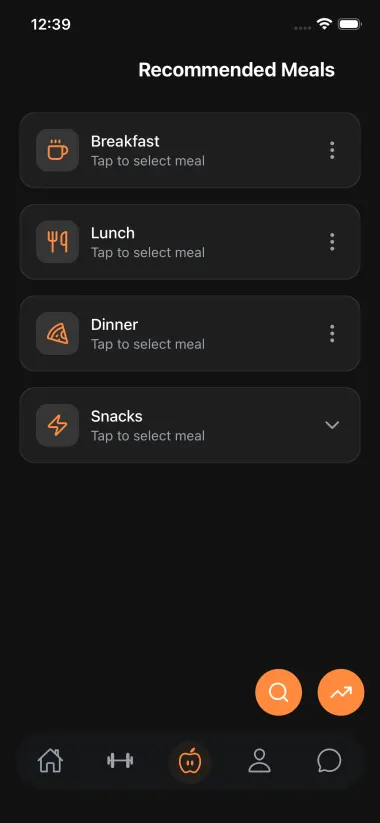 Nutrition Plans — mobile
