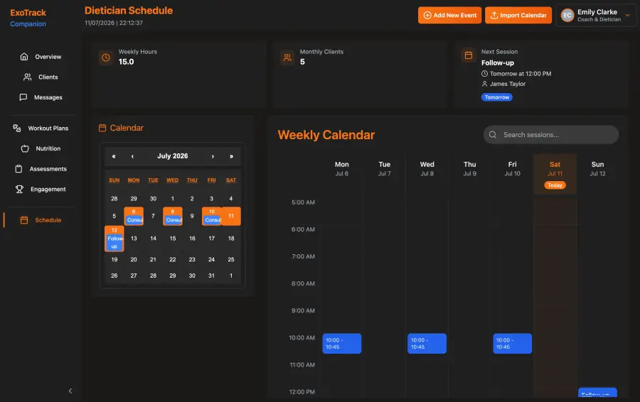 Schedule Management