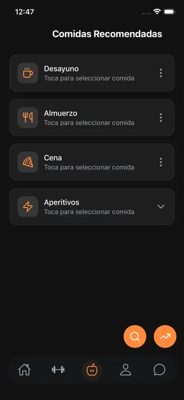 Planes Nutricionales — mobile