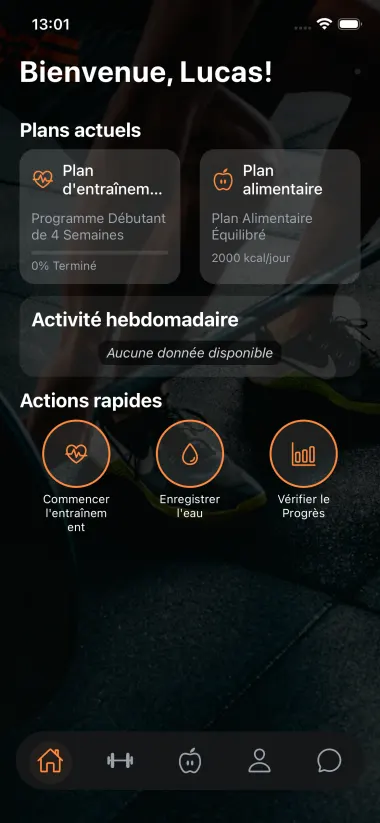 Gestion des clients — mobile
